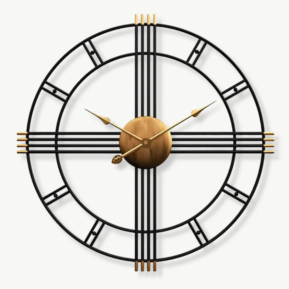 Orologio da parete in stile industriale
