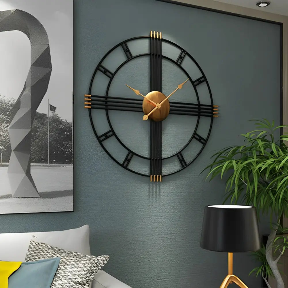 Orologio da parete in stile industriale