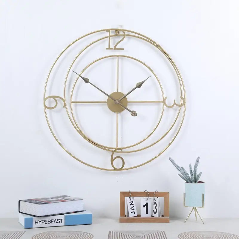 Orologio da parete in stile industriale