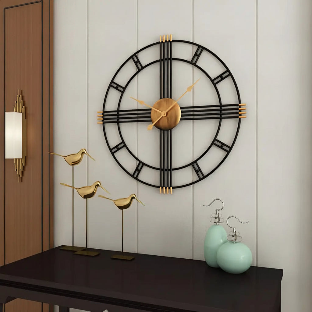 Orologio da parete in stile industriale