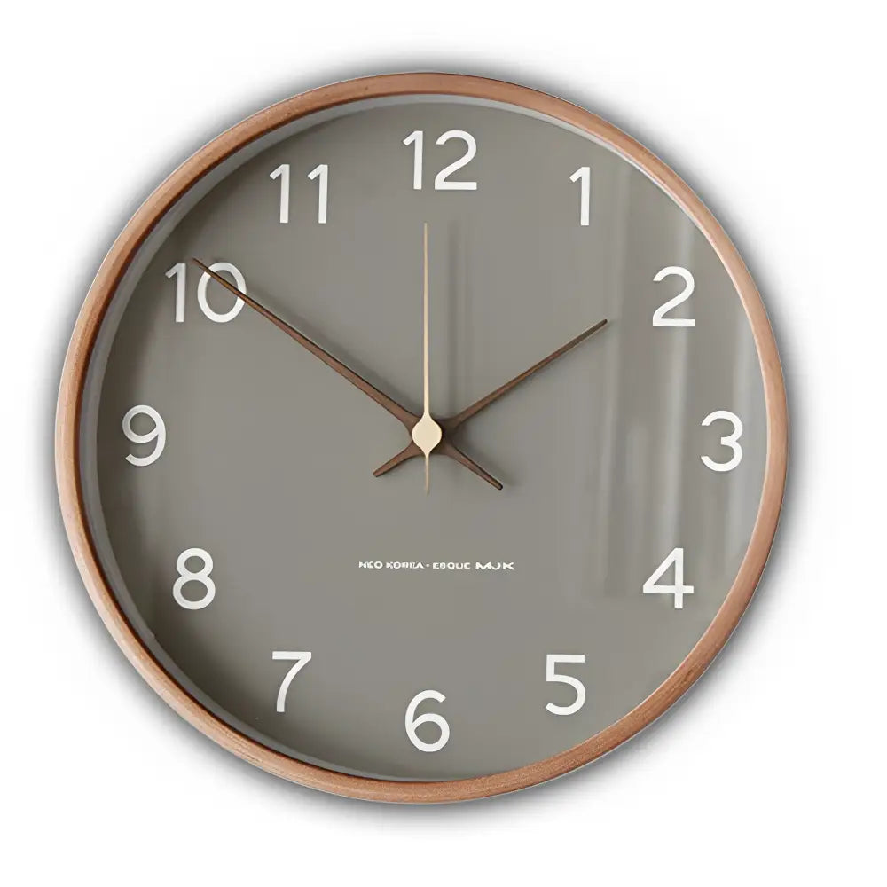 Orologio da parete in stile nordico in legno massello