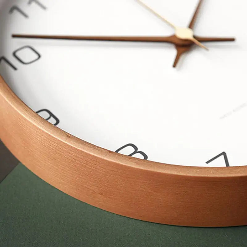 Orologio da parete in stile nordico in legno massello