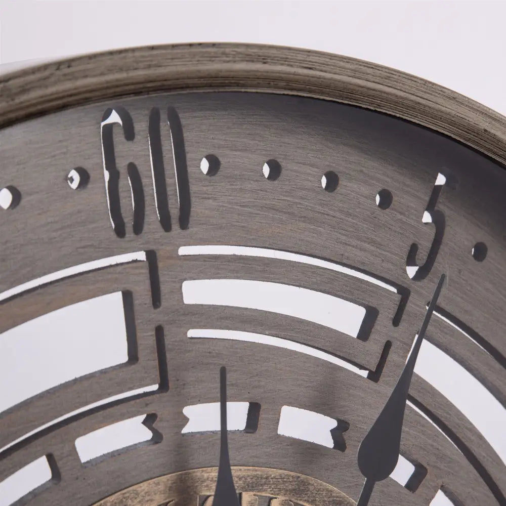 Orologio da parete industriale Spin Time Vintage