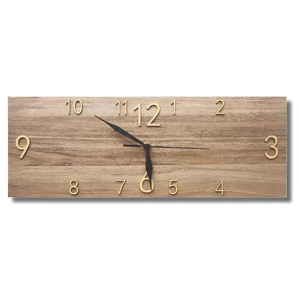 Orologio da parete rettangolare