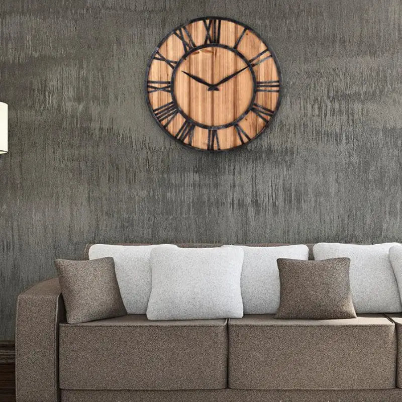 Orologio in Legno e Metallo