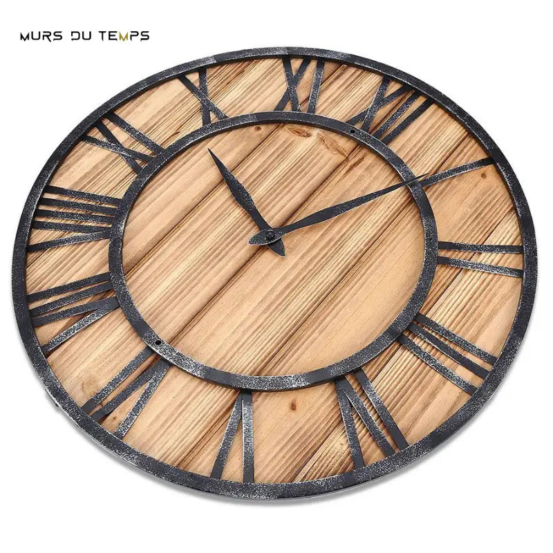Orologio in Legno e Metallo