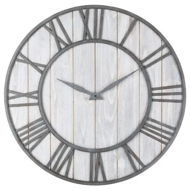 Orologio in Legno e Metallo
