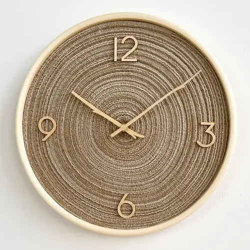 orologio da parete in legno silenzioso