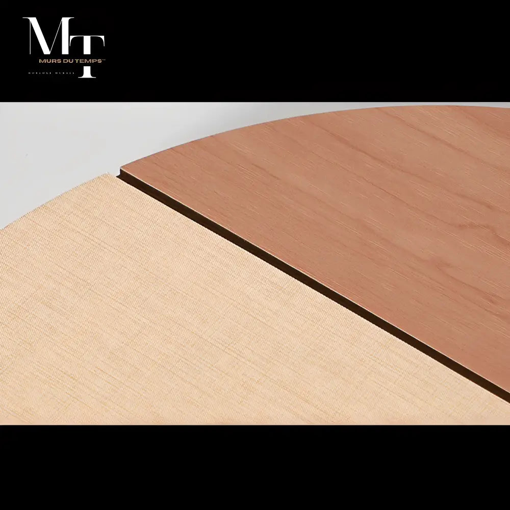 Orologio da Parete LED in Legno