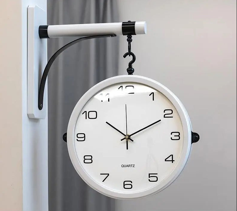 Orologio bifacciale Decorazione per soggiorno