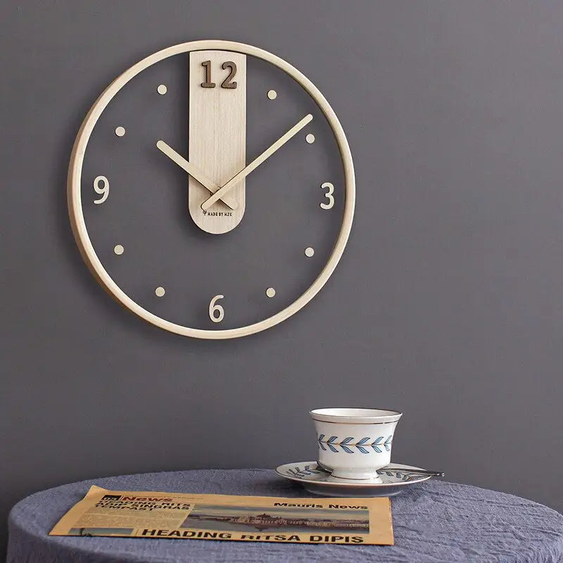 orologio da parete originale in legno