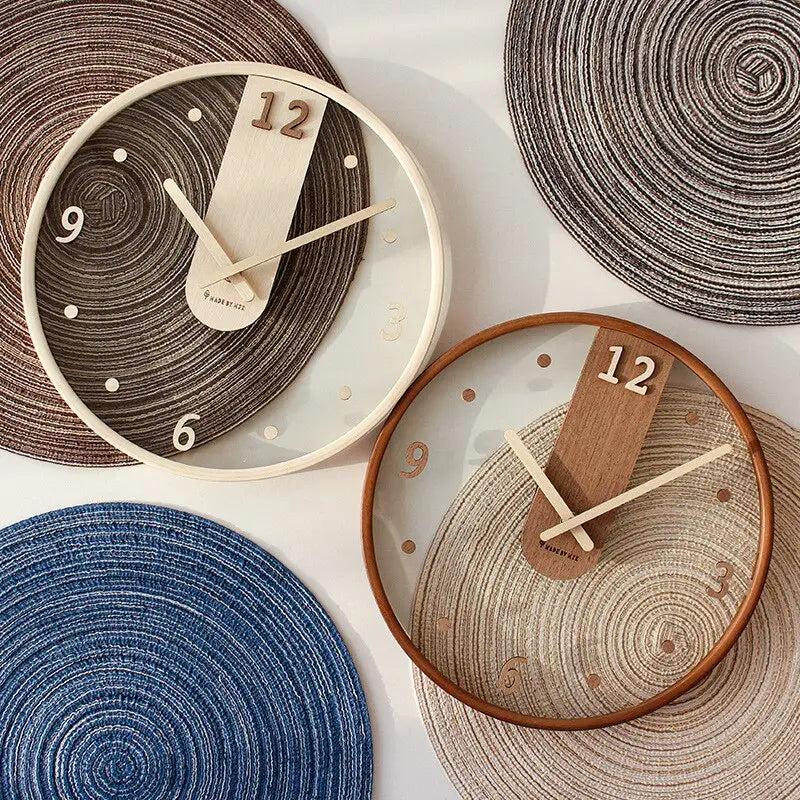 orologio da parete originale in legno